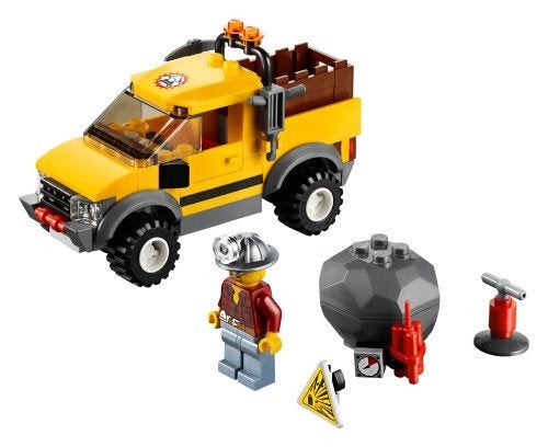 Lego City Mijnbouw 4x4 - (4200), Kinderen en Baby's, Speelgoed | Duplo en Lego, Ophalen of Verzenden, Zo goed als nieuw