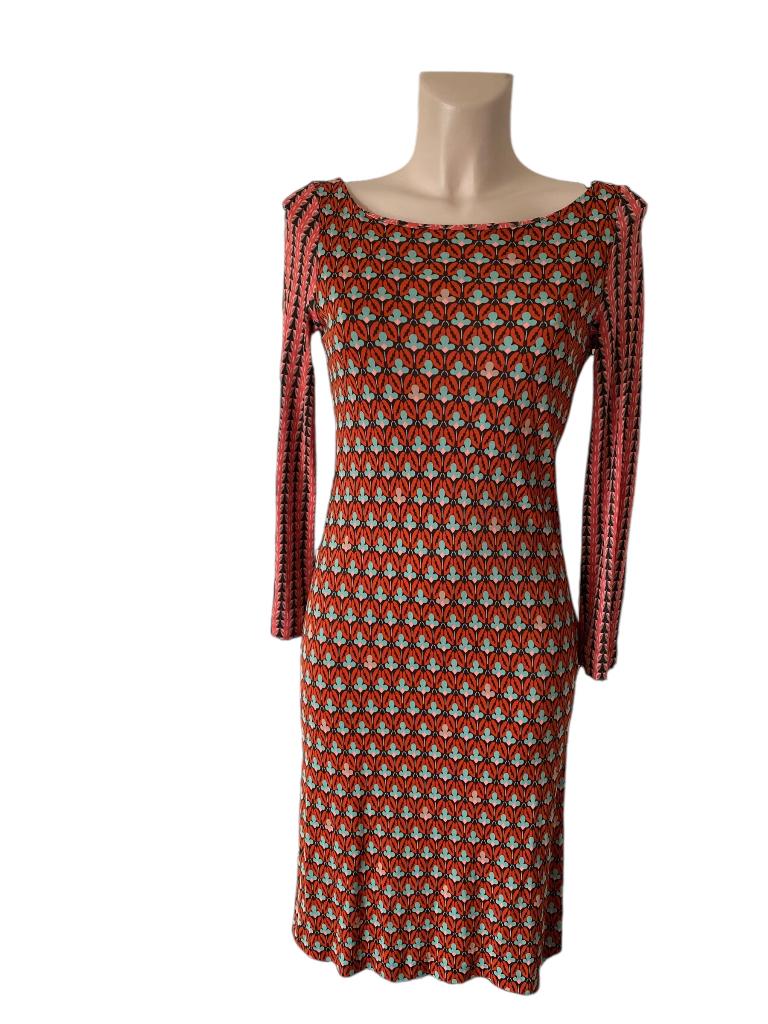 Maliparmi jurk XS, Kleding | Dames, Ophalen of Verzenden, Zo goed als nieuw, Maat 34 (XS) of kleiner, Rood