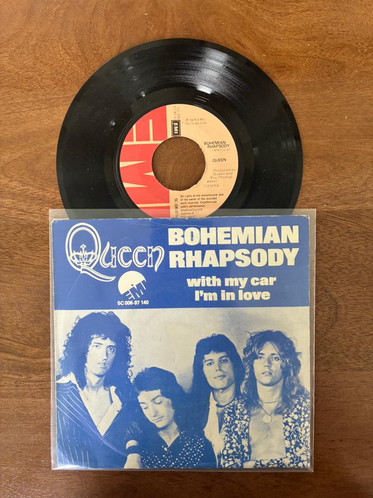 Queen - Bohemian Rhapsody, Cd's en Dvd's, Vinyl Singles, Ophalen of Verzenden, Pop, Single