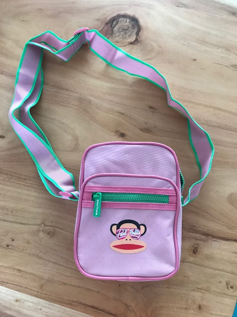 Klein roos schoudertasje tas tasje Paul Frank aap, Ophalen of Verzenden, Nieuw, Roze