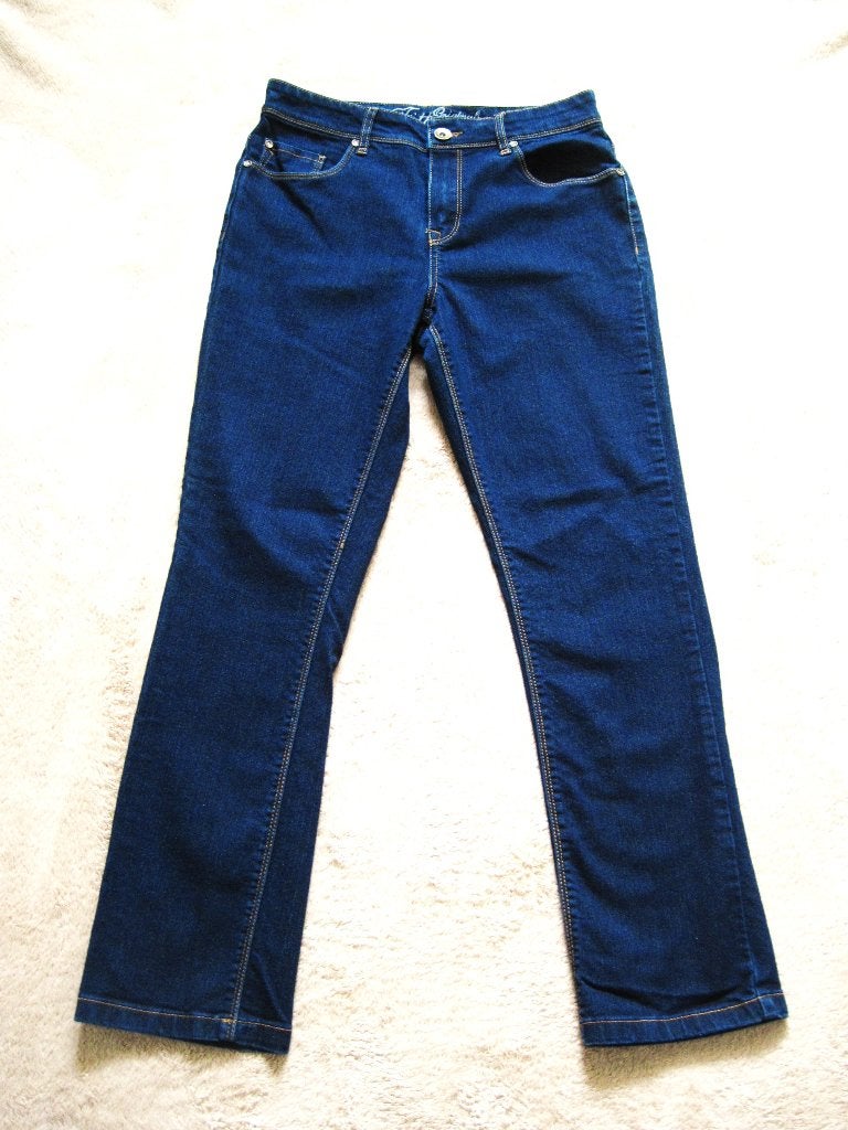 qsj  LEUKE DAMES JEANS van FITT (Superfitt) Maat:40/30, Ophalen of Verzenden, Zo goed als nieuw, Blauw, W30 - W32 (confectie 38/40)