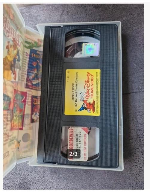 Vhs jungle boek h4, Tekenfilm, Alle leeftijden, Ophalen of Verzenden, Zo goed als nieuw