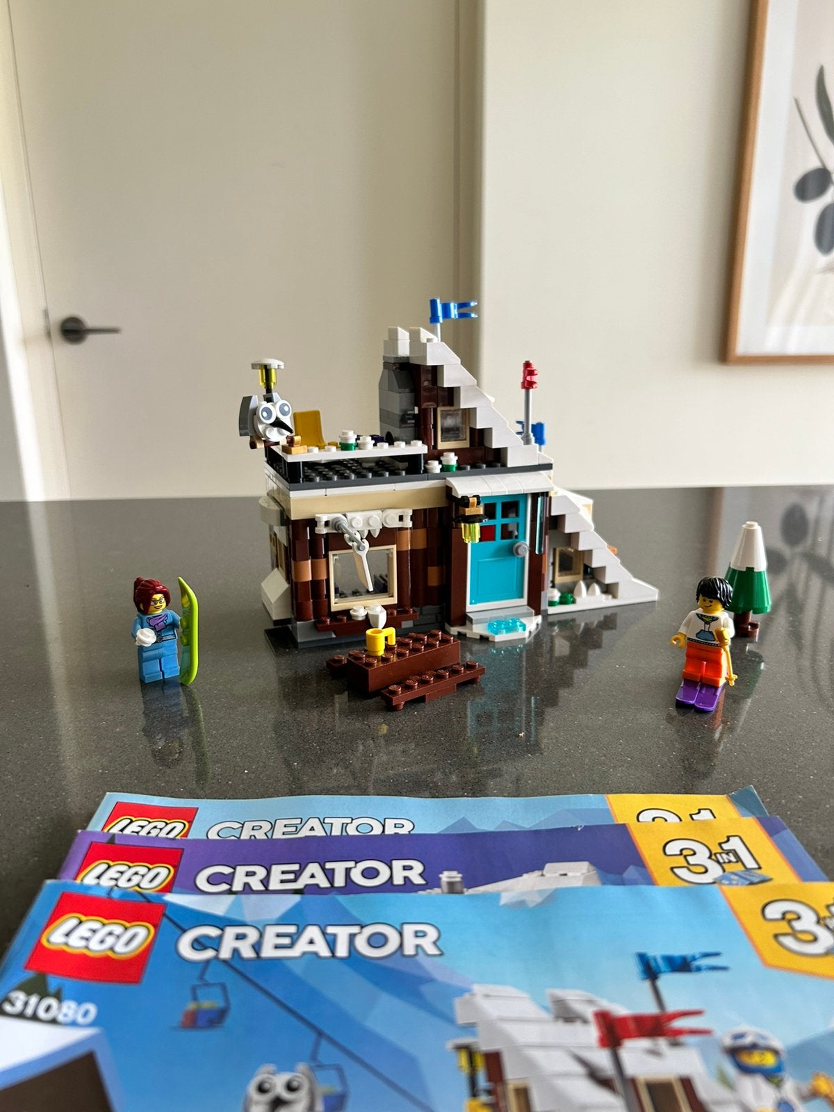 Lego Creator Modulaire wintervakantie 31080, Kinderen en Baby's, Ophalen of Verzenden, Zo goed als nieuw
