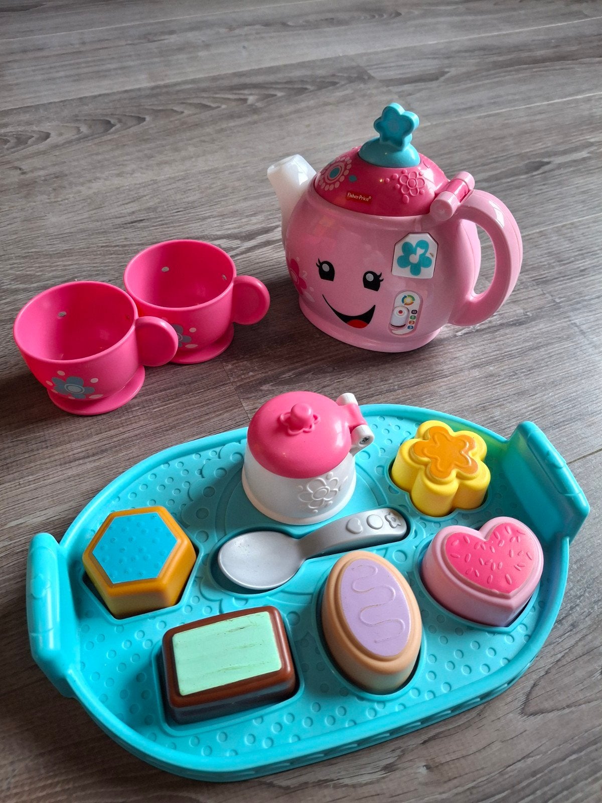 Fisher-Price Theepot Speelset met Licht en Geluid, Ophalen of Verzenden, Zo goed als nieuw, Speelset, Met licht