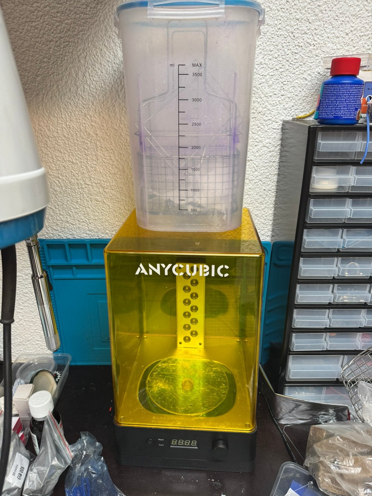 Anycubic wash and cure machine, Ophalen of Verzenden, Gebruikt, Printeraccessoires