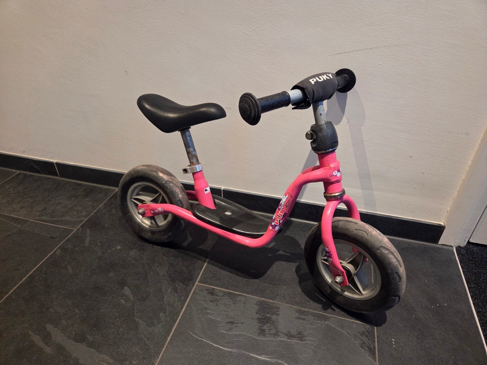 Puky loopfiets roze, Ophalen, Gebruikt, Loopfiets
