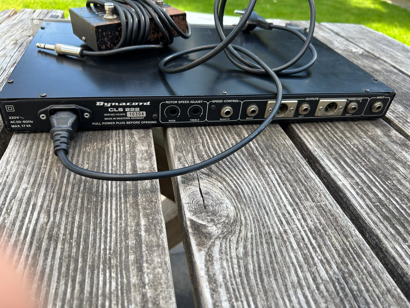 Dynacord CLS 222 elektronische leslie, Ophalen of Verzenden, Gebruikt
