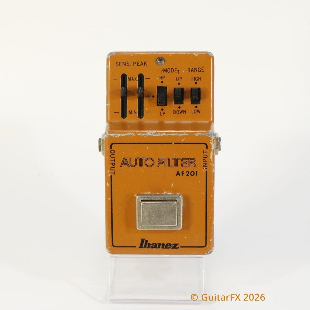Ibanez AF-201 Auto Filter Wah (s/n 136348, Vintage, Made in, Muziek en Instrumenten, Effecten, Gebruikt, -, -, Ophalen of Verzenden