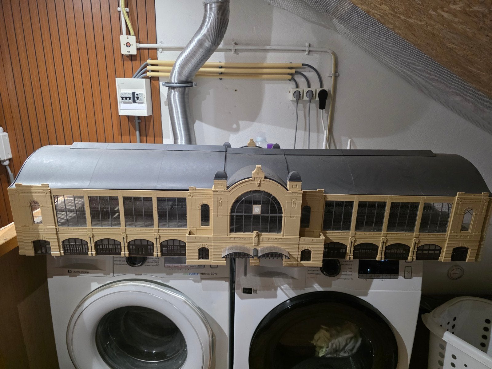 Trix Dammtor Station tijdelijk 100€ zomer deal 1.30m), Ophalen, Gelijkstroom, Trix