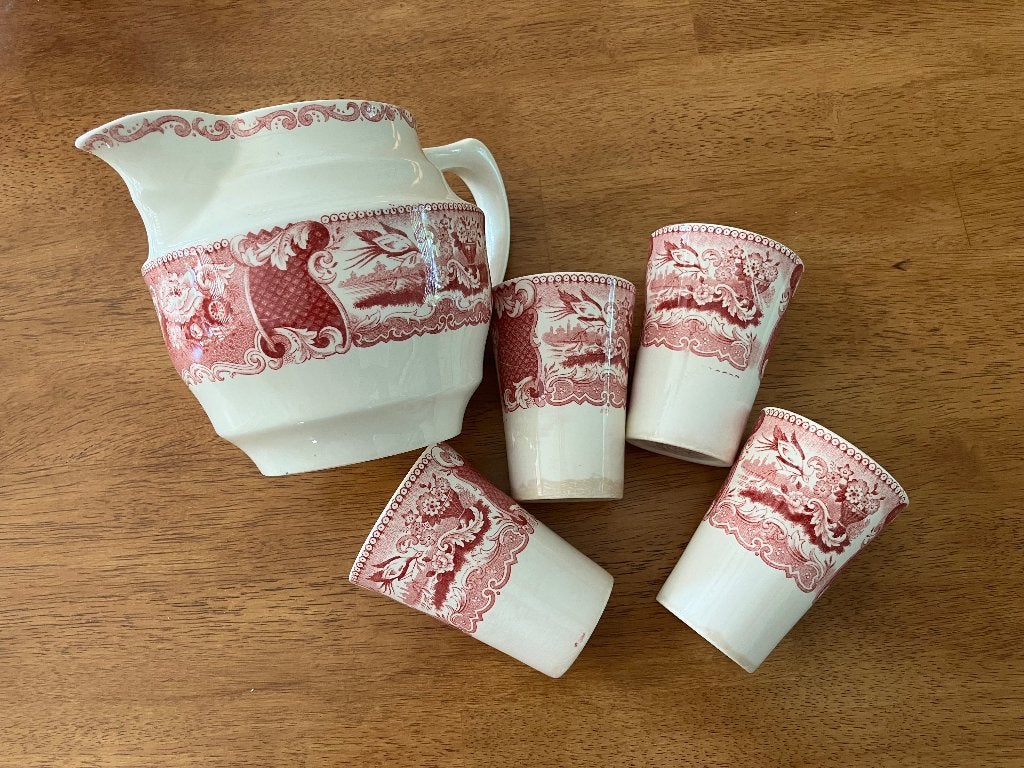VINTAGE CHOKOLADEMELK SET, Ophalen