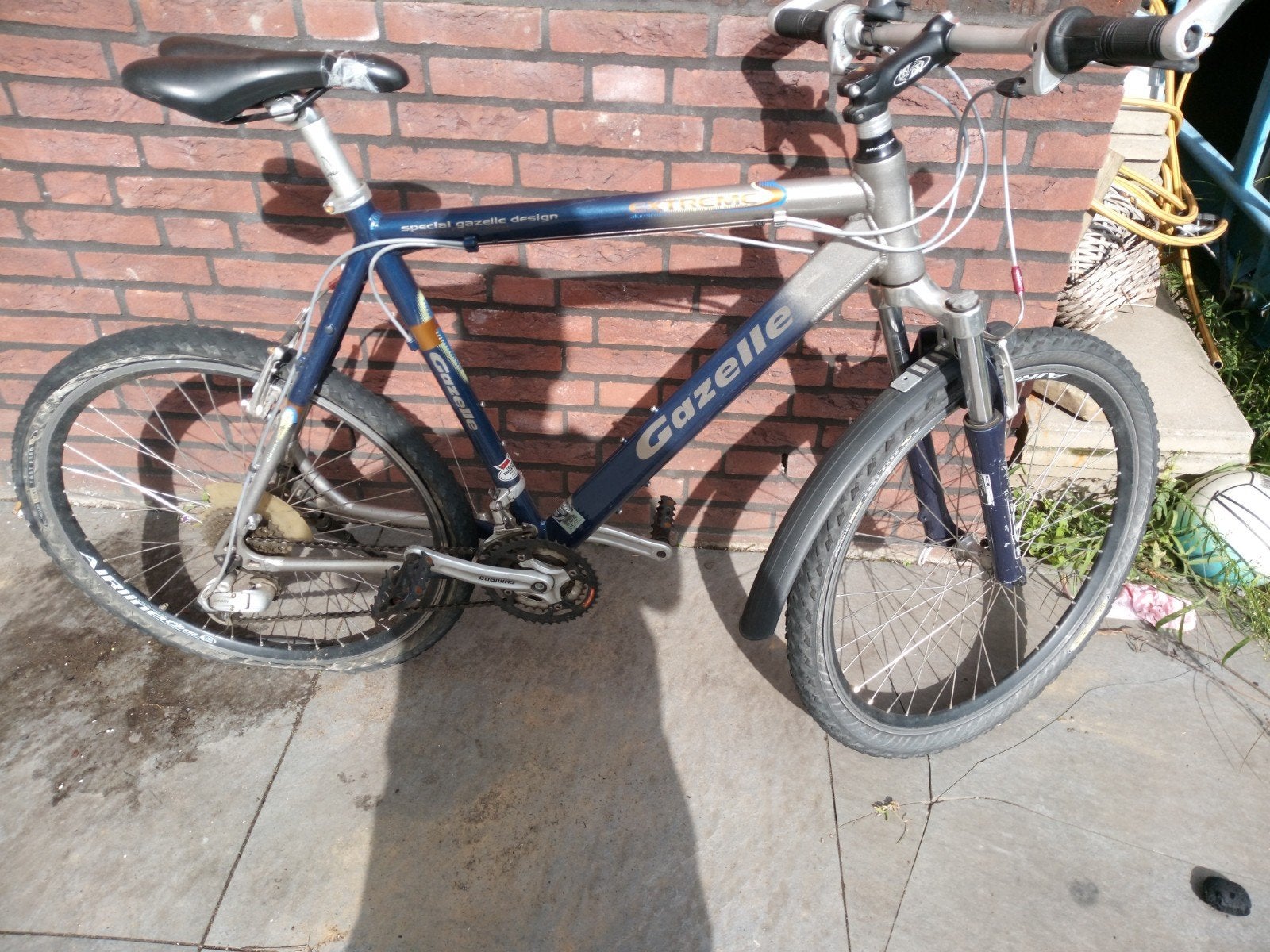 Gazelle fiets - opknapper, Gebruikt, Ophalen of Verzenden, Geen vering, Gazelle