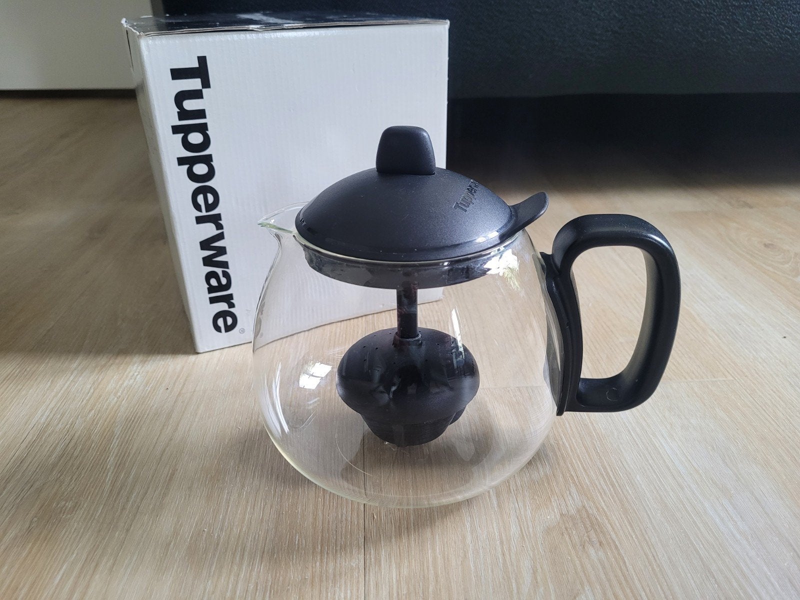 Tupperware Teaz Me Theepot 1.3L, Overige kleuren, Beker of Kan, Nieuw, Ophalen of Verzenden