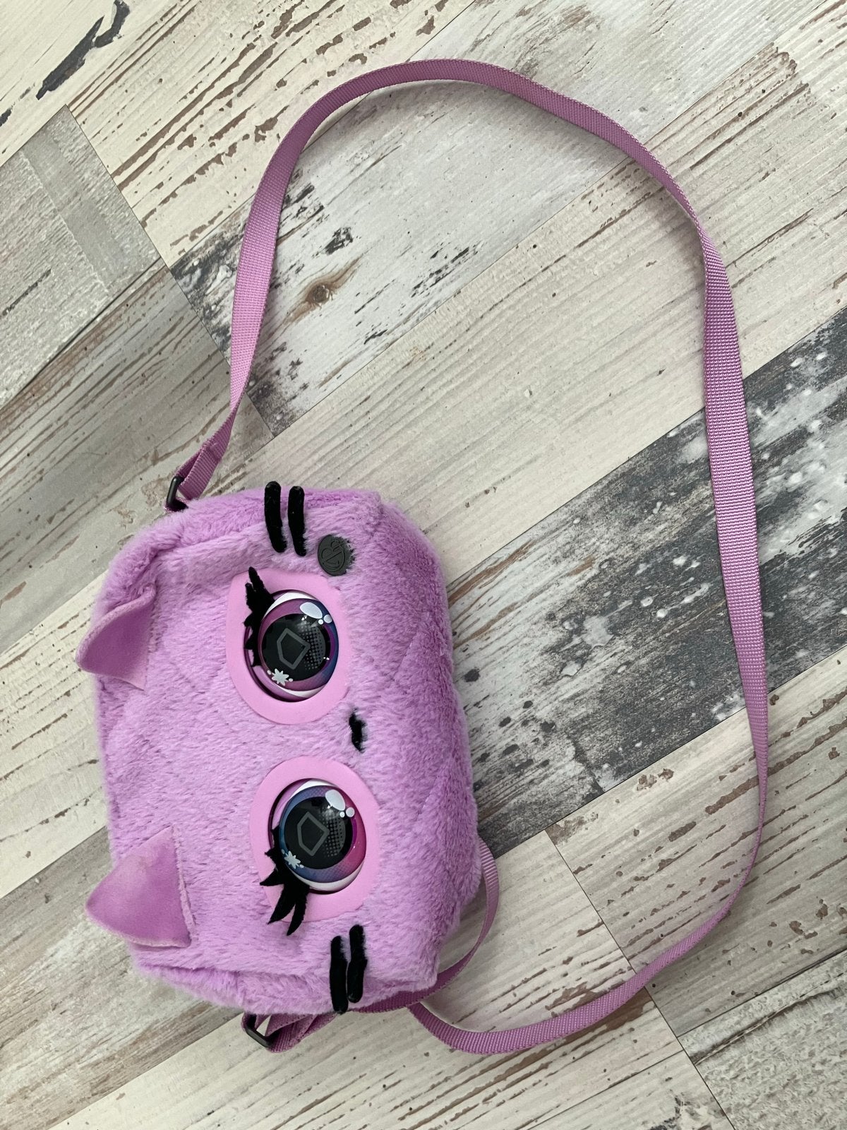 FurReal Friends Purse Pets Paarse Katje Tasje, Ophalen of Verzenden, Zo goed als nieuw, Meisje