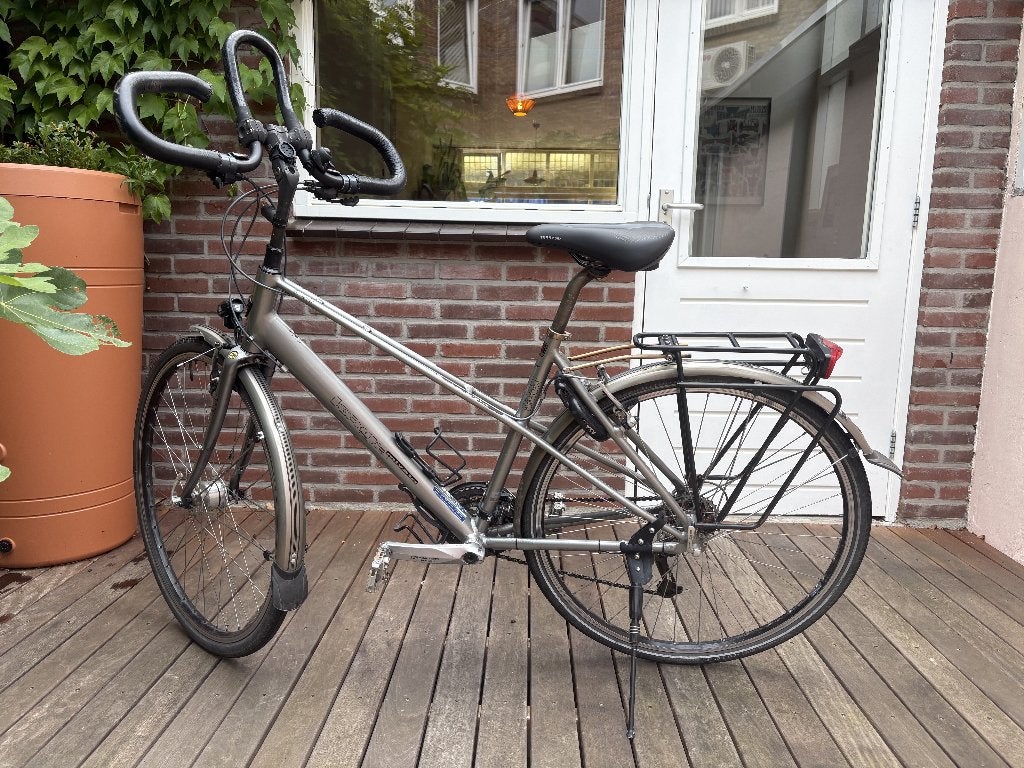 Koga Miyata Traveller dames trekkingfiets/randonneur, Gebruikt, Velgrem, Versnellingen, Ophalen