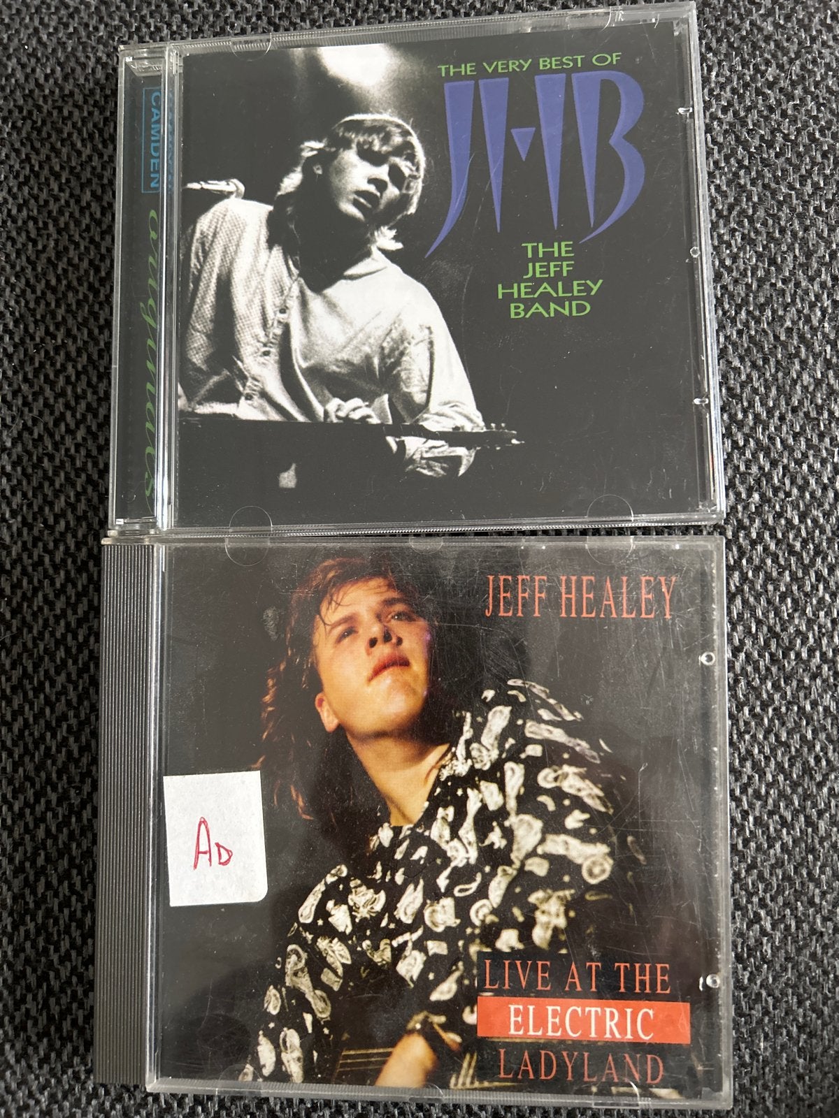 Jeff Healey CD's: The Very Best Of & Live At The Electric La, Gebruikt, Blues Rock, Ophalen of Verzenden, Inclusief doosje