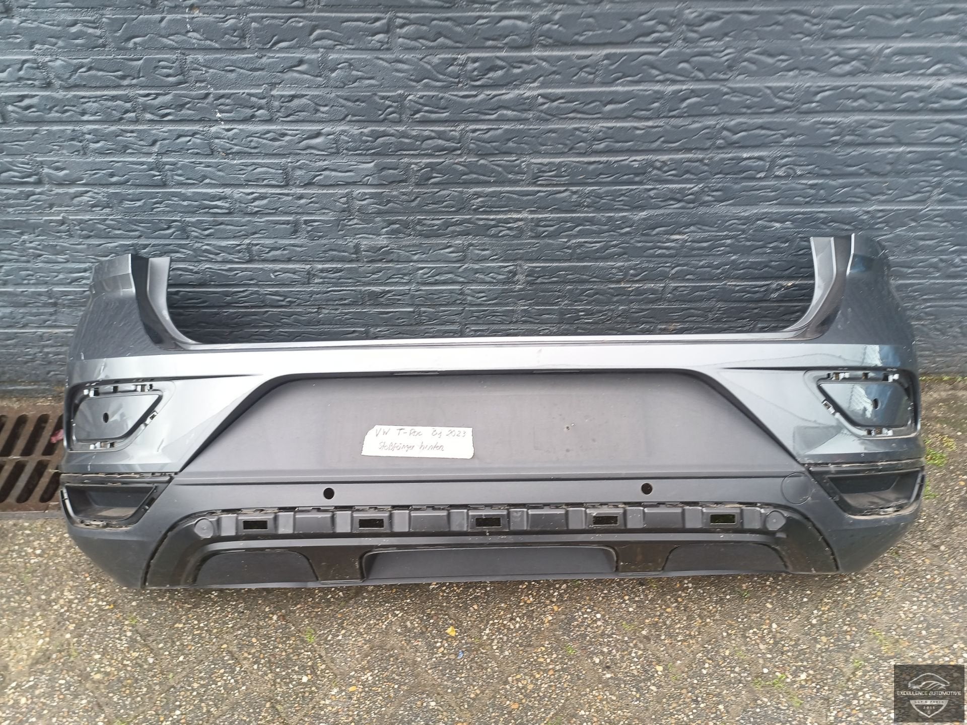 VW T-Roc Facelift 2020+ Achterbumper Bumper 6xPDC Origineel!, Gebruikt, Volkswagen, Volkswagen AG, Bumper