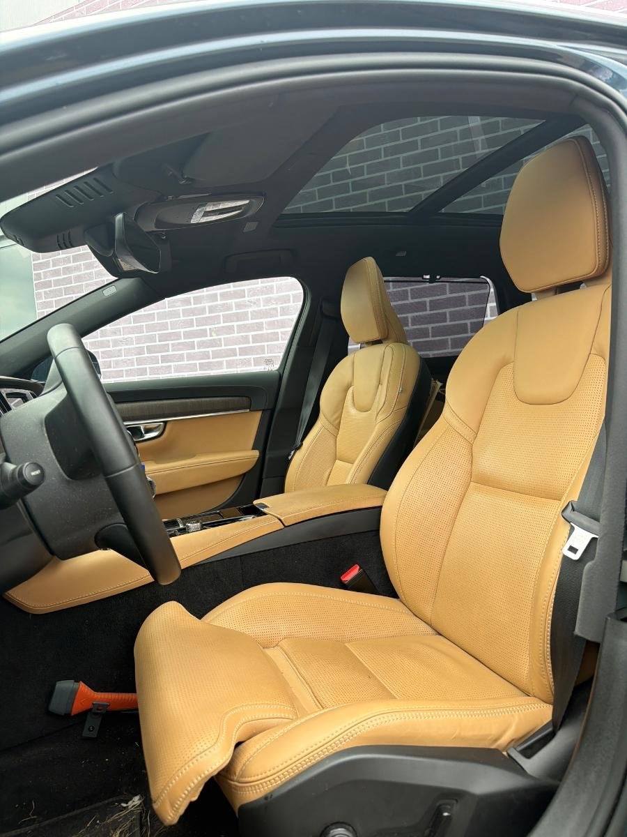 Volvo V90 2.0 T8 Plug-in hybrid AWD Ultimate Bright | Bowers, Auto's, Automaat, 12 maanden, Euro 6, 4 cilinders