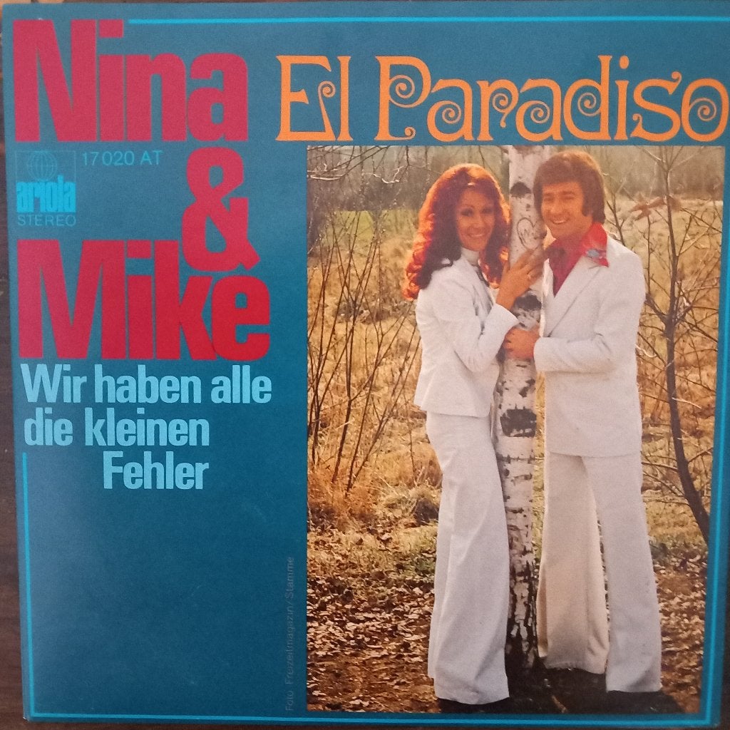 nina & mike-el paradiso, Gebruikt, 7 inch, Ophalen of Verzenden, Pop