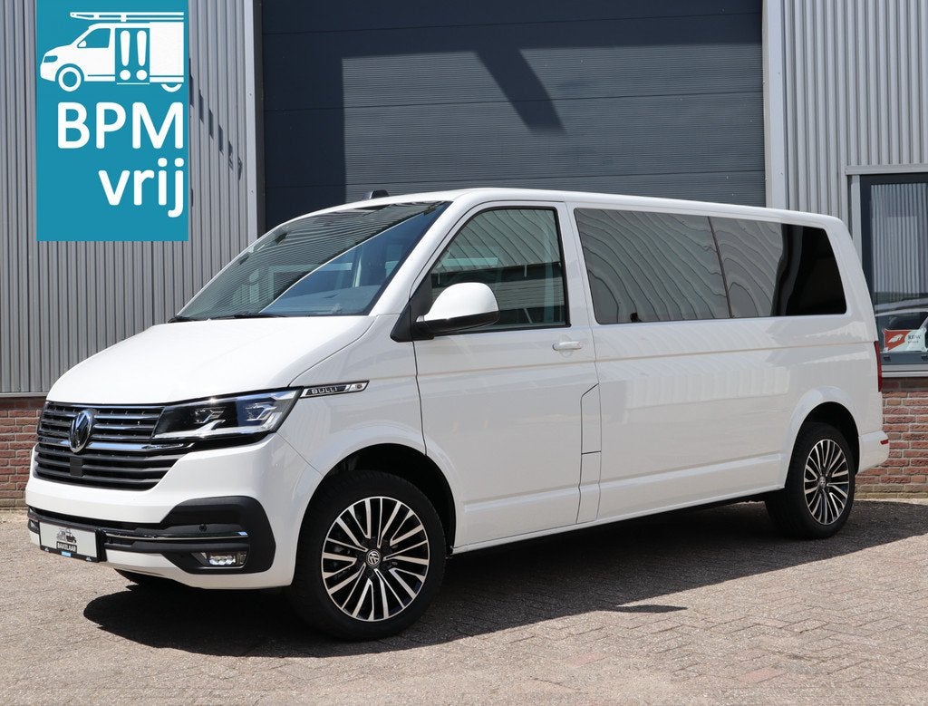 Volkswagen Transporter 30 Bulli 2.0 TDI 150pk DSG Dub.Cab. L, Stof, Gebruikt, 4 cilinders, 150 pk