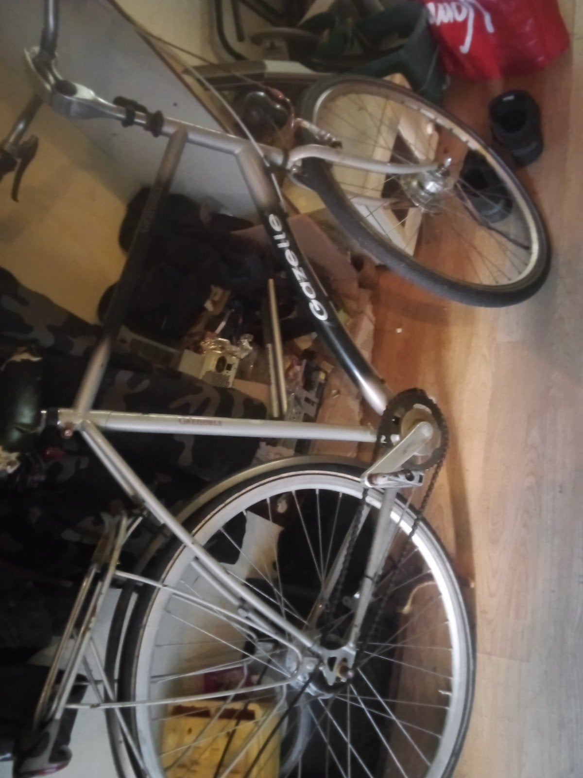 Gazelle 63cm framemaat 28 inch banden, 59 cm of meer, Ophalen, Velgrem, Jaren '60 of nieuwer