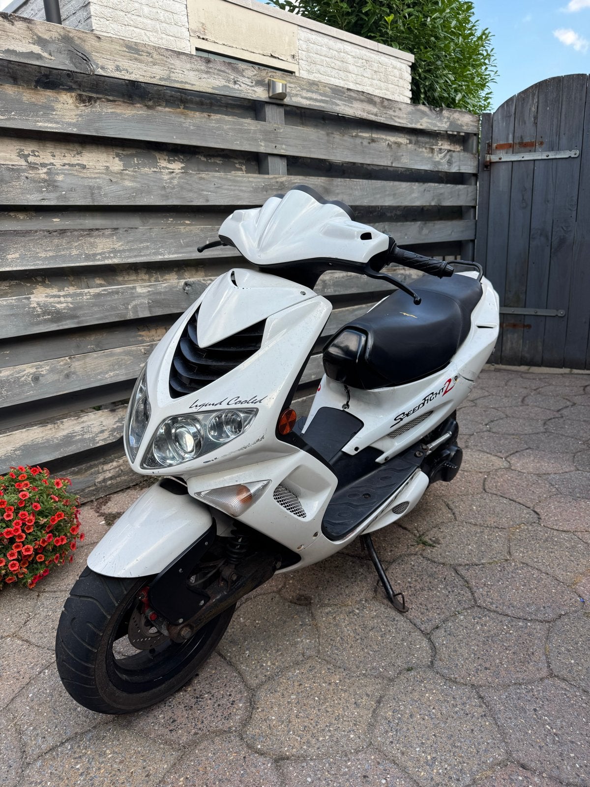 Peugeot Speedfight 2 70cc Malossi Yasuni R, Ophalen, Tweetakt, Gebruikt, Maximaal 45 km/u
