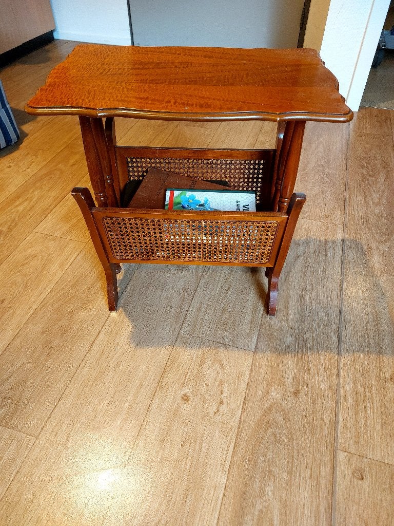 BIjzettafeltje, Minder dan 55 cm, Gebruikt, Klassiek, Rechthoekig