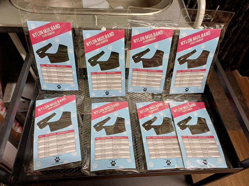 Set nylon muilbanden, Dieren en Toebehoren, Ophalen of Verzenden, Nieuw