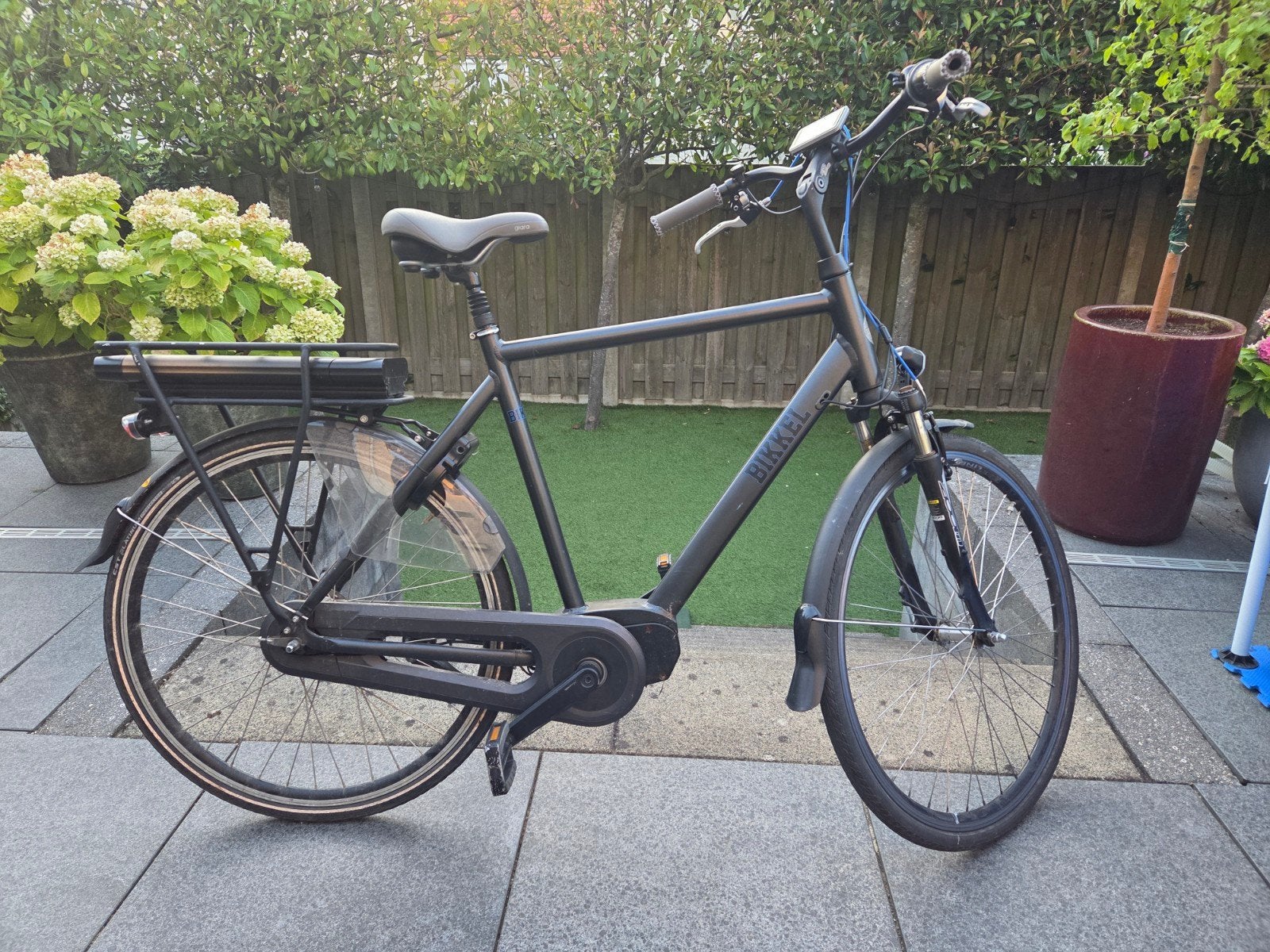 Bikkel E-bike - Ideaal voor lange personen (ca. 185 cm), Ophalen, Gebruikt, 30 tot 50 km per accu, Overige merken