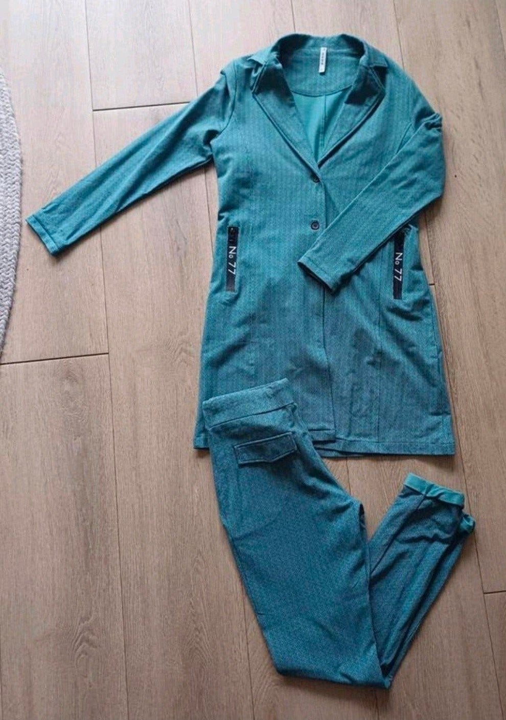 Blazer en broek van Zoso, izgs, Ophalen of Verzenden, Zo goed als nieuw, Maat 36 (S), Groen