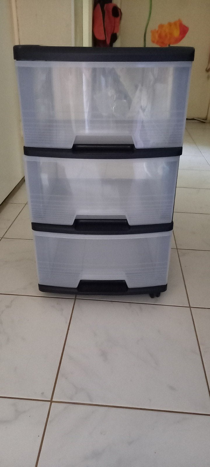 kunststof trolley op wielen, Ophalen, 3 of 4 laden, Minder dan 100 cm, 25 tot 50 cm