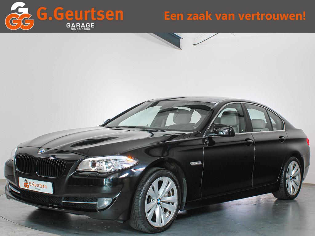 BMW 5-serie 535xi High Executive 6-Cillinder, Youngtimer, Lu, Auto's, BMW, Euro 5, Gebruikt, Zwart, Leder