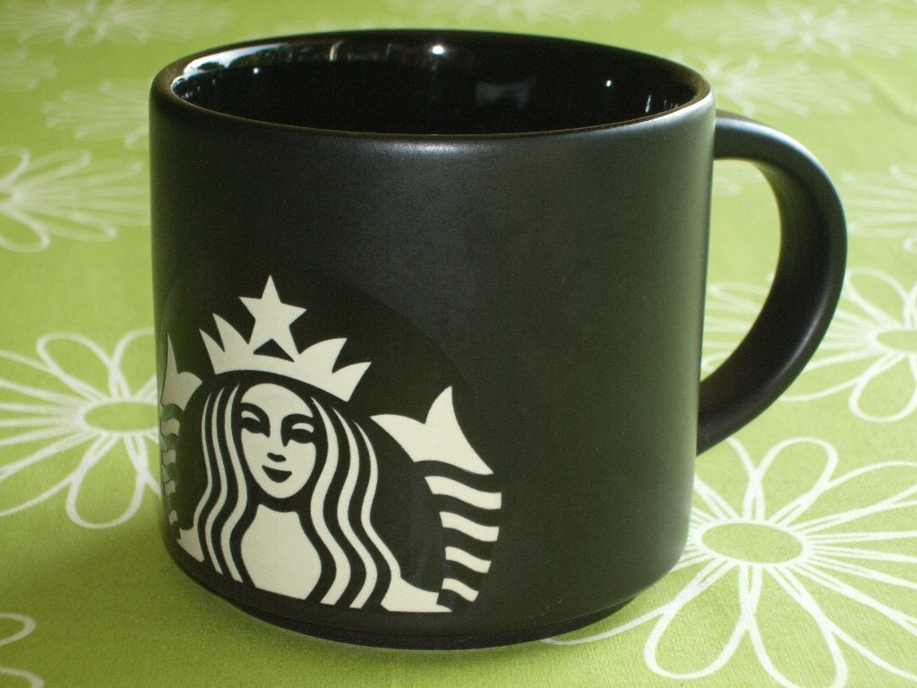 Starbucks mug zwart - 2017 - 414 ml, Ophalen of Verzenden, Zo goed als nieuw
