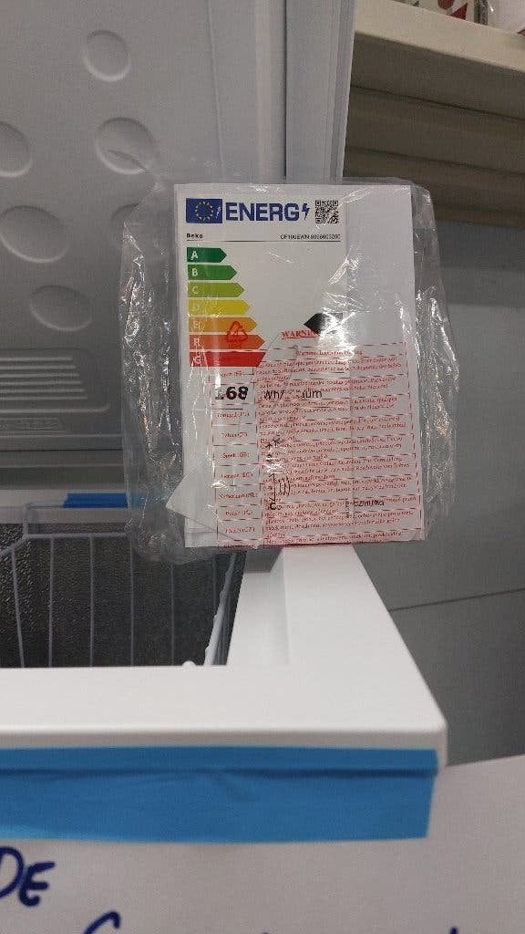 Arpe Kampen 0635318715 Vrieskist  98 liter nieuw 225, Vrieskist, Nieuw, Minder dan 60 cm, Energieklasse A of zuiniger