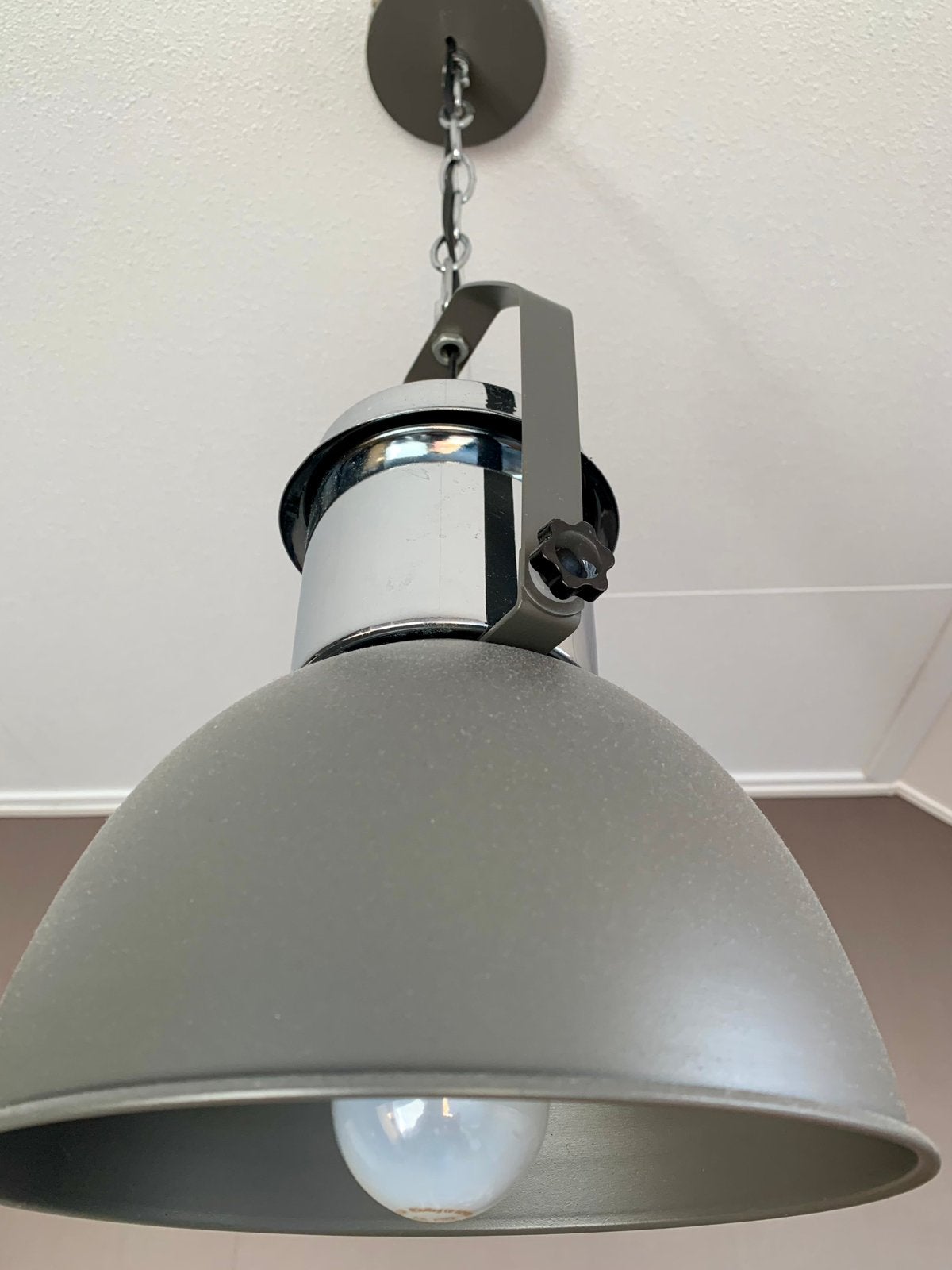 metalen hanglamp ALS NIEUW!, Ophalen of Verzenden, Zo goed als nieuw