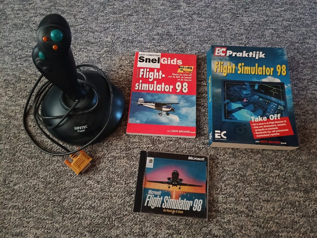 Computerspel Flight Simulator 98, Ophalen, Gebruikt, 1 speler, Vanaf 12 jaar