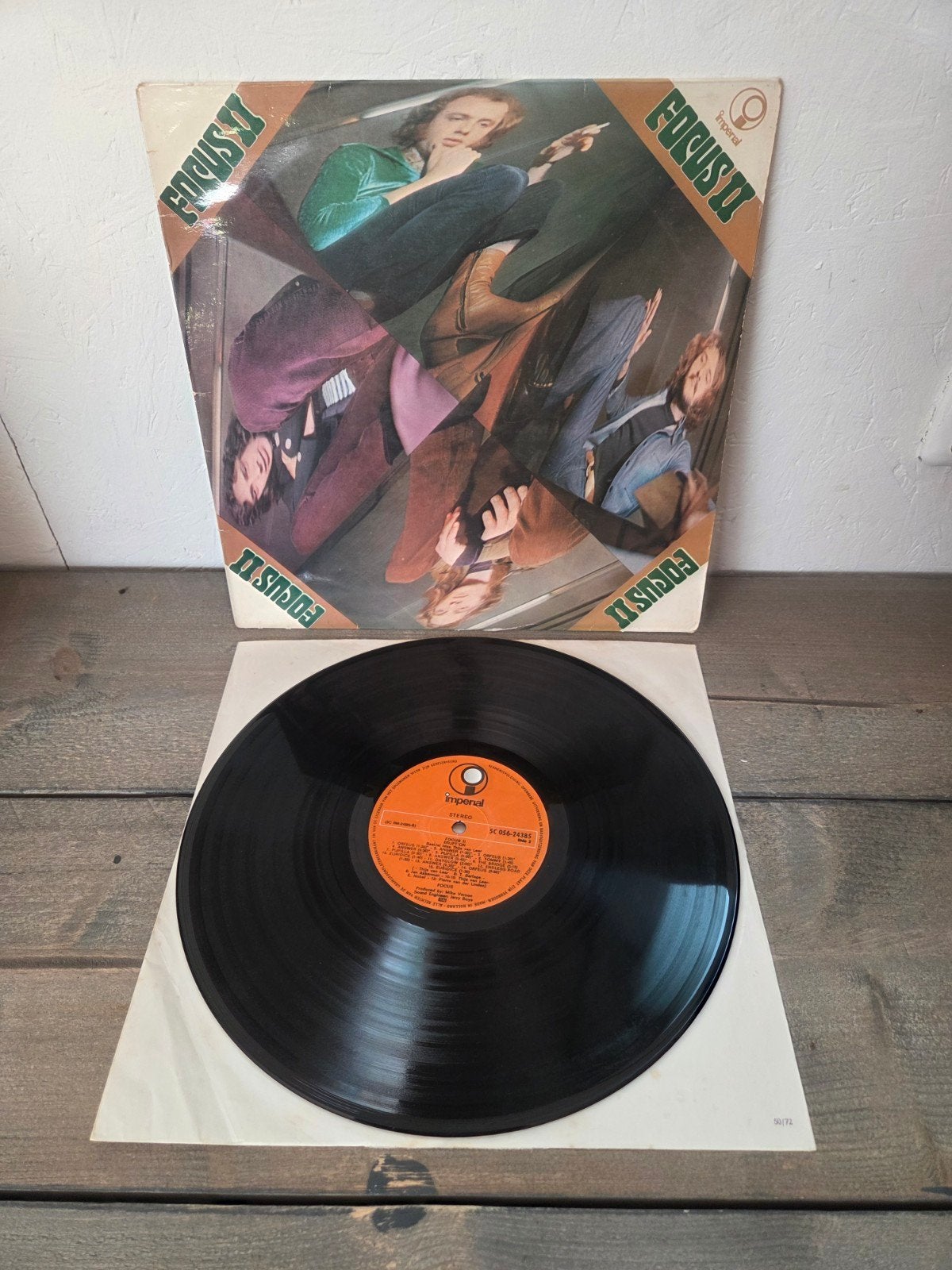 Focus II (Moving Waves) - Originele LP uit 1971, Cd's en Dvd's, Vinyl | Rock, Progressive, Gebruikt, Originele persing, Ophalen of Verzenden