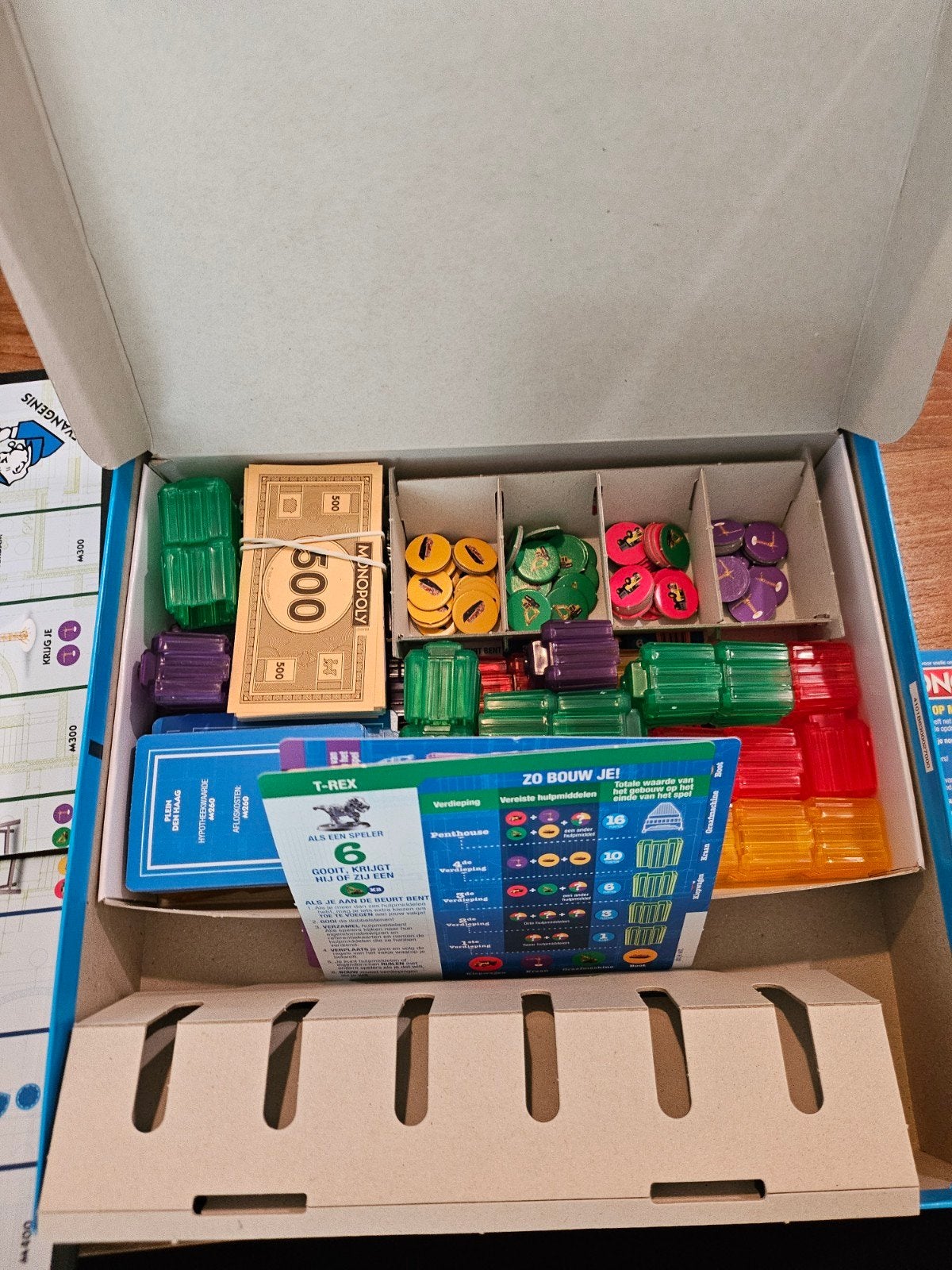 Monopoly Bouwen - Strategisch Bordspel, Drie of vier spelers, Ophalen of Verzenden, Zo goed als nieuw, Hasbro