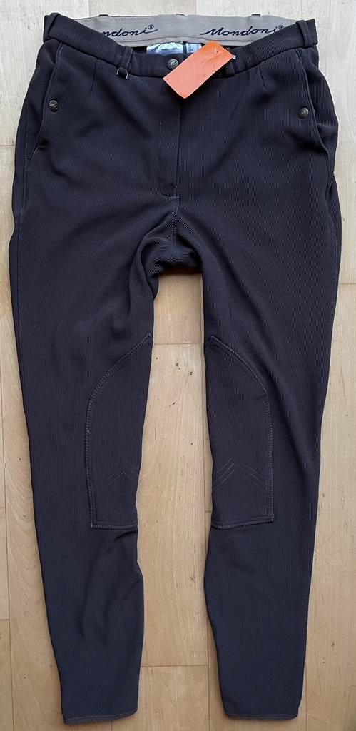 Mondoni paardrijdbroek paardrijbroek bruin / grijs maat 44, Dieren en Toebehoren, Ophalen of Verzenden, Zo goed als nieuw, Kinderen