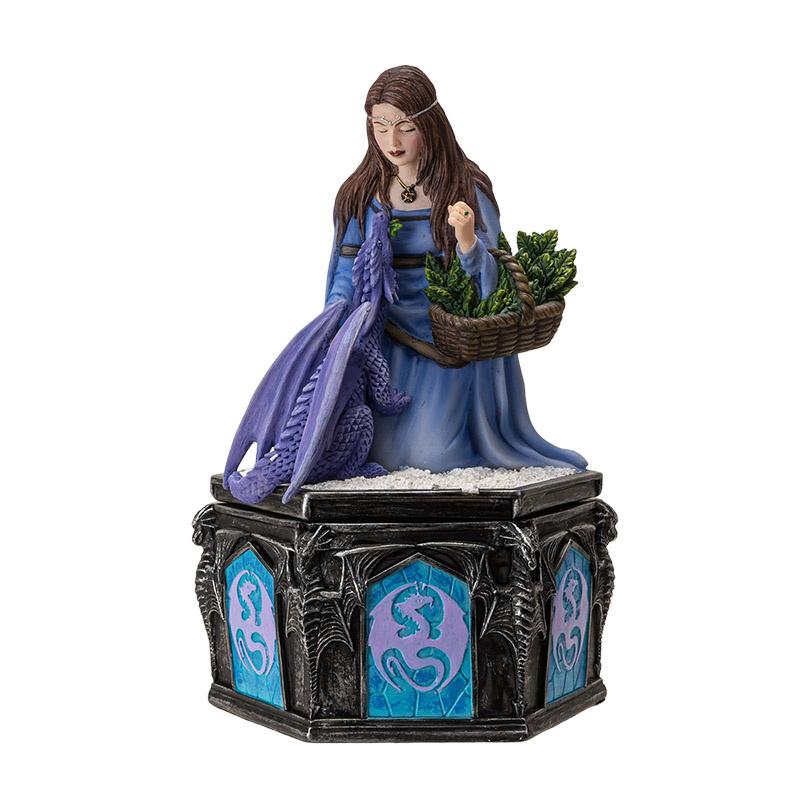 Anne Stokes Solstice Gathering Trinket Box Nieuw, Ophalen of Verzenden, Nieuw, Fantasy