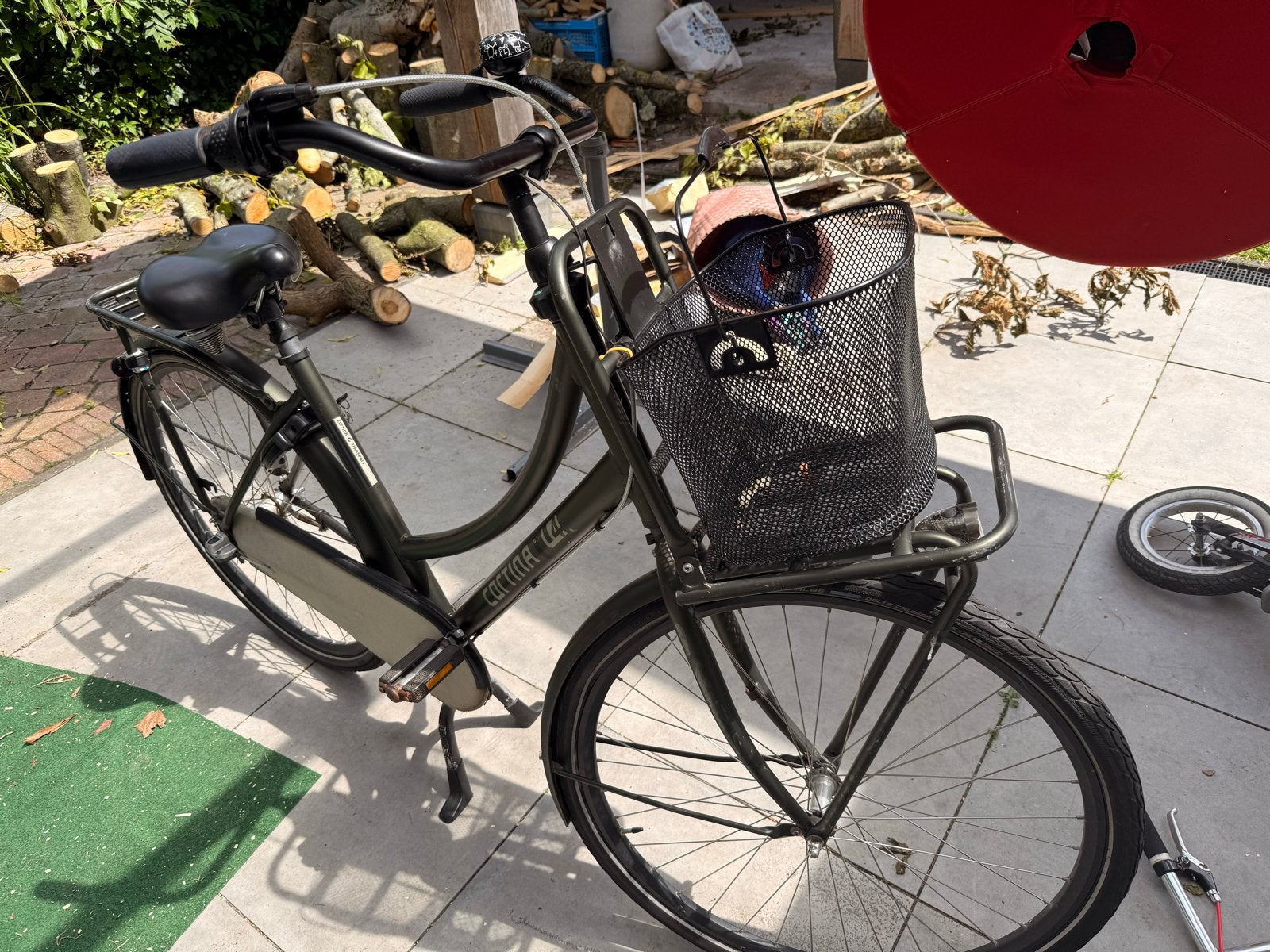 Cortina meisjesfiets 26 inch, Fietsen en Brommers, Fietsen | Kinderfietsjes, Ophalen, Gebruikt, Trommelrem, 20 inch of meer