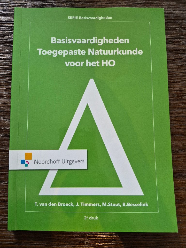 basisvaardigheden toegepaste natuurkunde voor het HO, Ophalen of Verzenden, Beta, Gelezen, HBO
