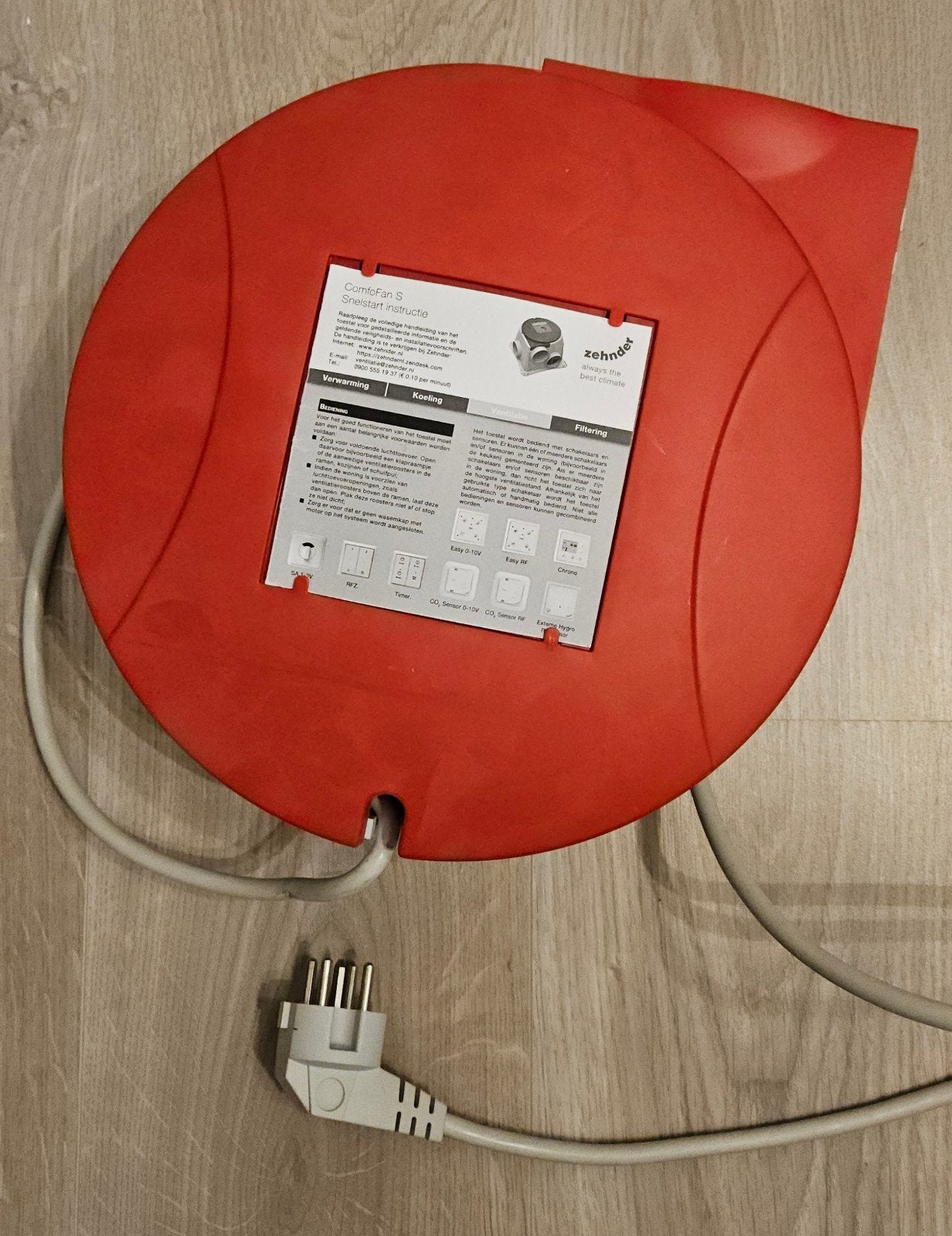 Zehnder ComfoFan S mechanische ventilatie ( alleen de motor), Ophalen, Gebruikt, Afzuiger