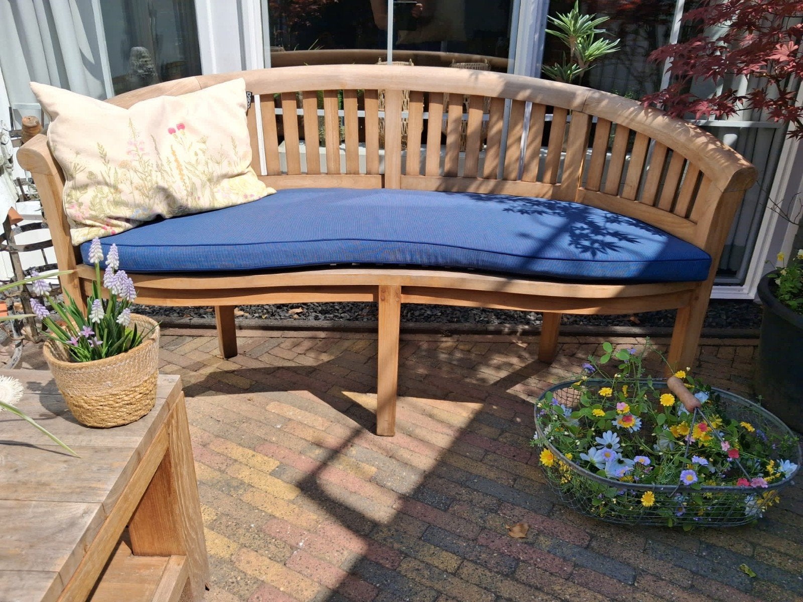 tuinkussen voor bananenbank €35, Tuin en Terras, Ophalen