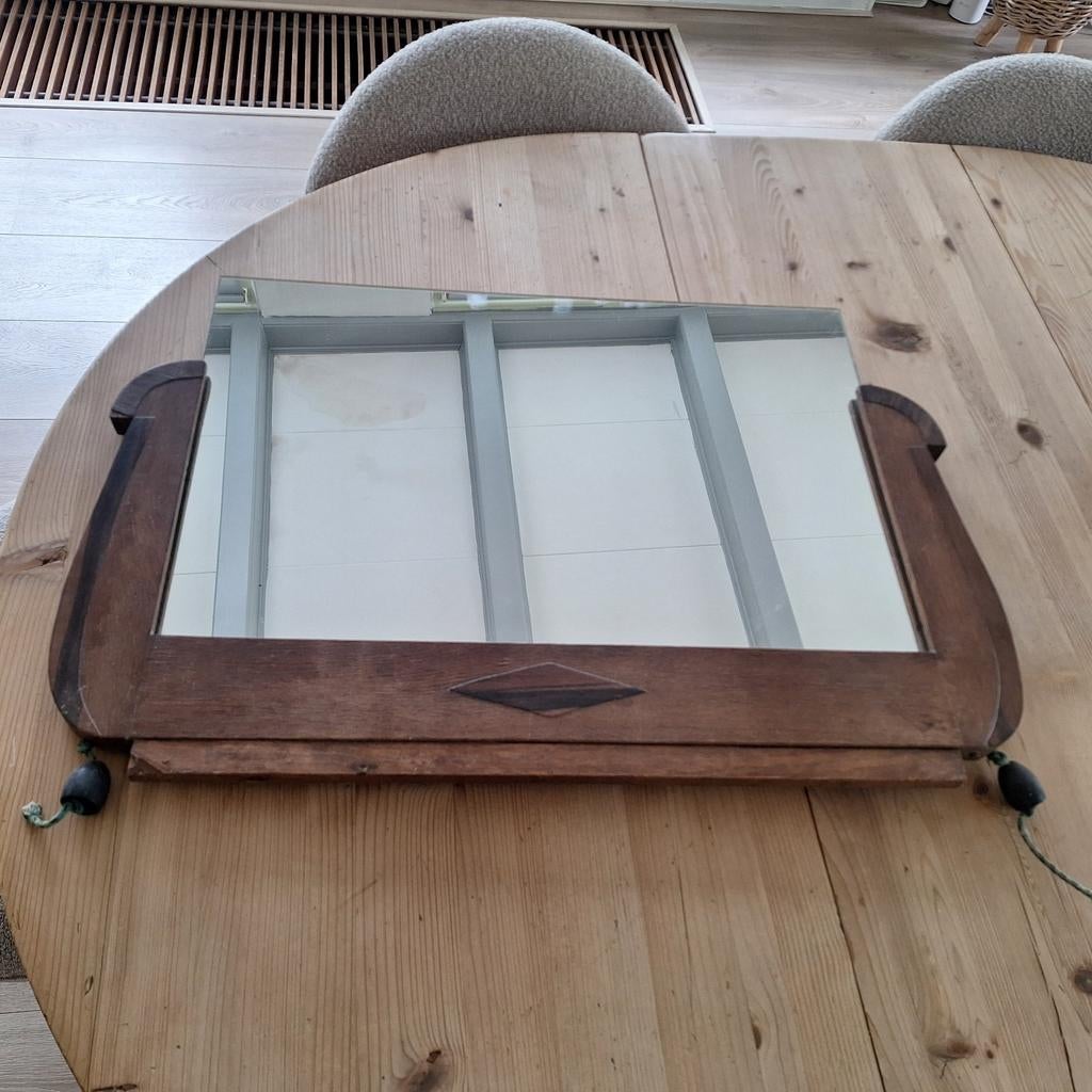 Oude antieke Spiegel, Ophalen, Rechthoekig