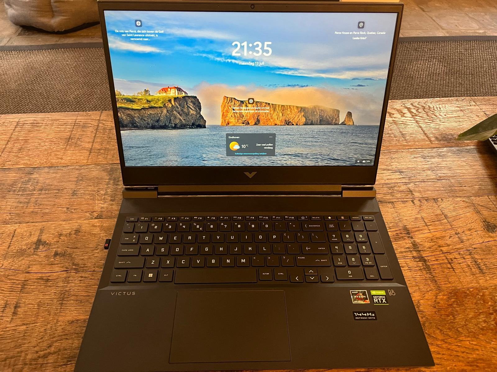 HP Victus 16 | Ryzen 7 | Krachtige gaming/studie/werk laptop, Computers en Software, Windows Laptops, Ophalen, Ryzen 7, Qwerty