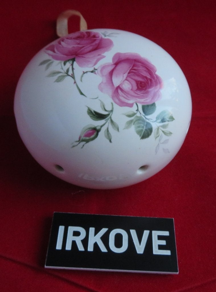 ENGELSE POMANDERS 2X * Met Rozen en Vogel *, Antiek en Kunst, Verzenden