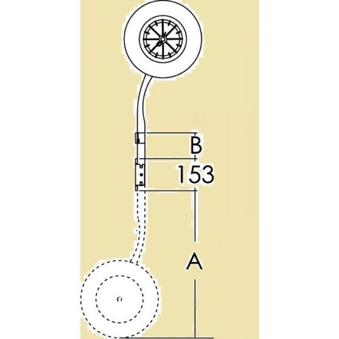 Set RVS dubbele strandwielen opklapbaar 240 kg. € 257,95, Ophalen of Verzenden, Nieuw, Overige typen