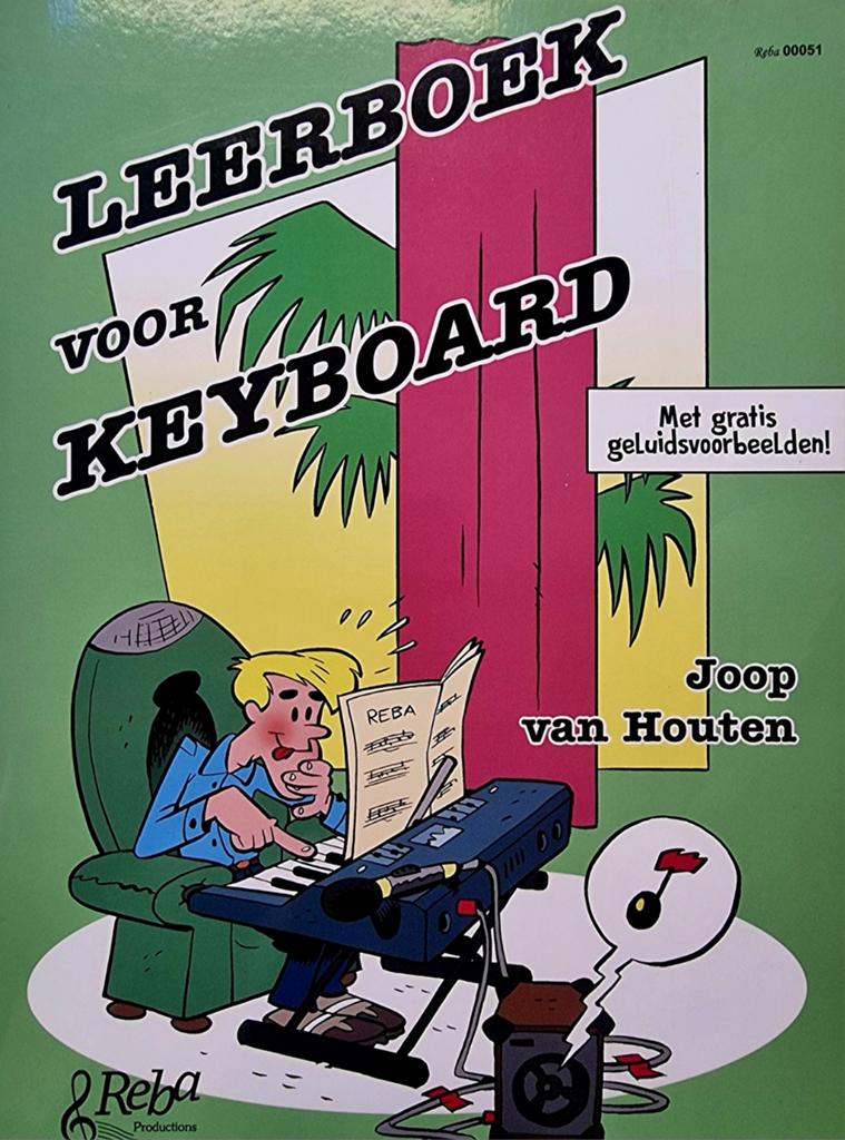 Leerboek voor Keyboard 1 - J.v. Houten ky8., Les of Cursus, Ophalen of Verzenden, Zo goed als nieuw, Keyboard