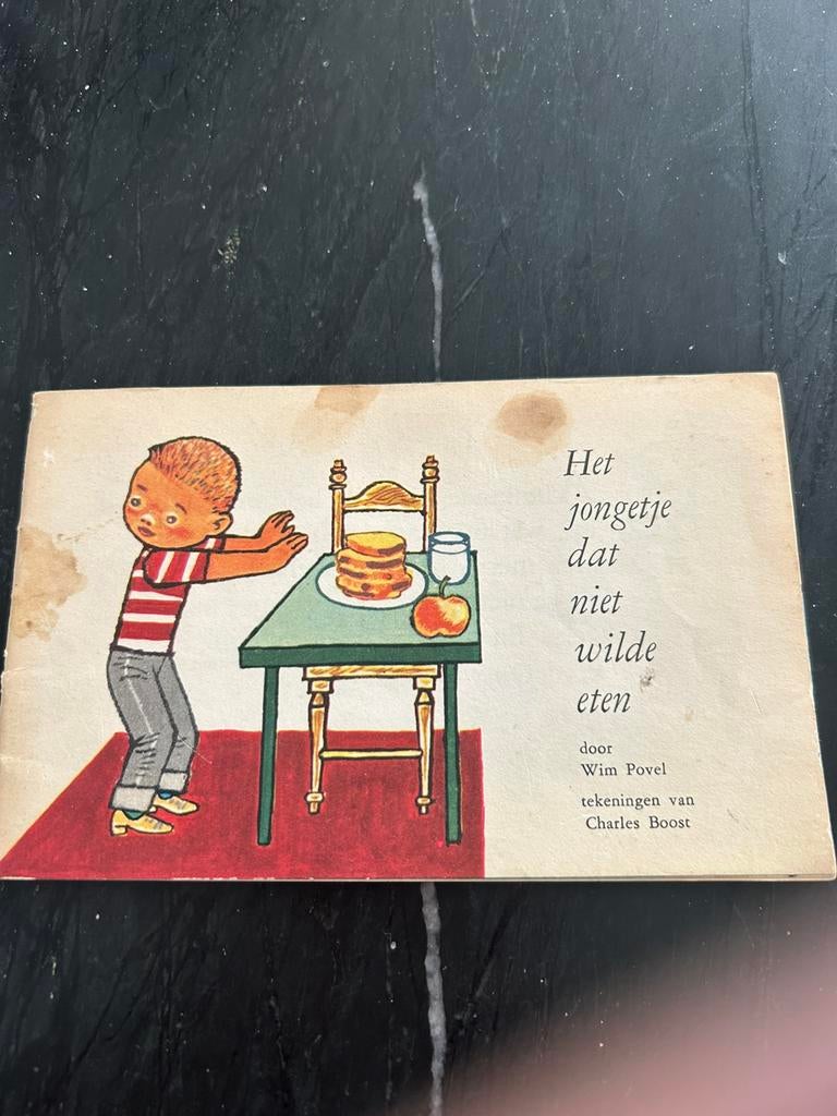 Het jongetje dat niet wilde eten 1960 Wim Povel, Boeken, Ophalen of Verzenden, Gelezen