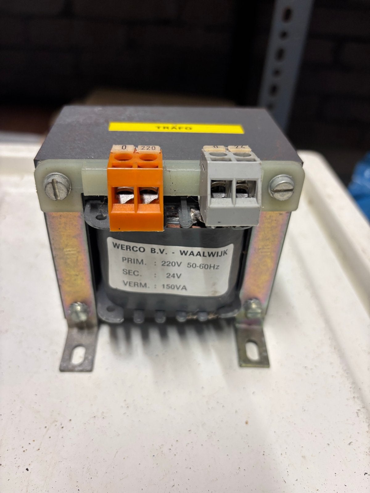 Werco B.V. Trafo - 220V naar 24V, 150VA, Ophalen of Verzenden, Overige typen